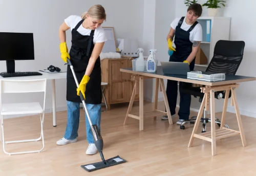 Nettoyage de bureau professionnel à la Châtre